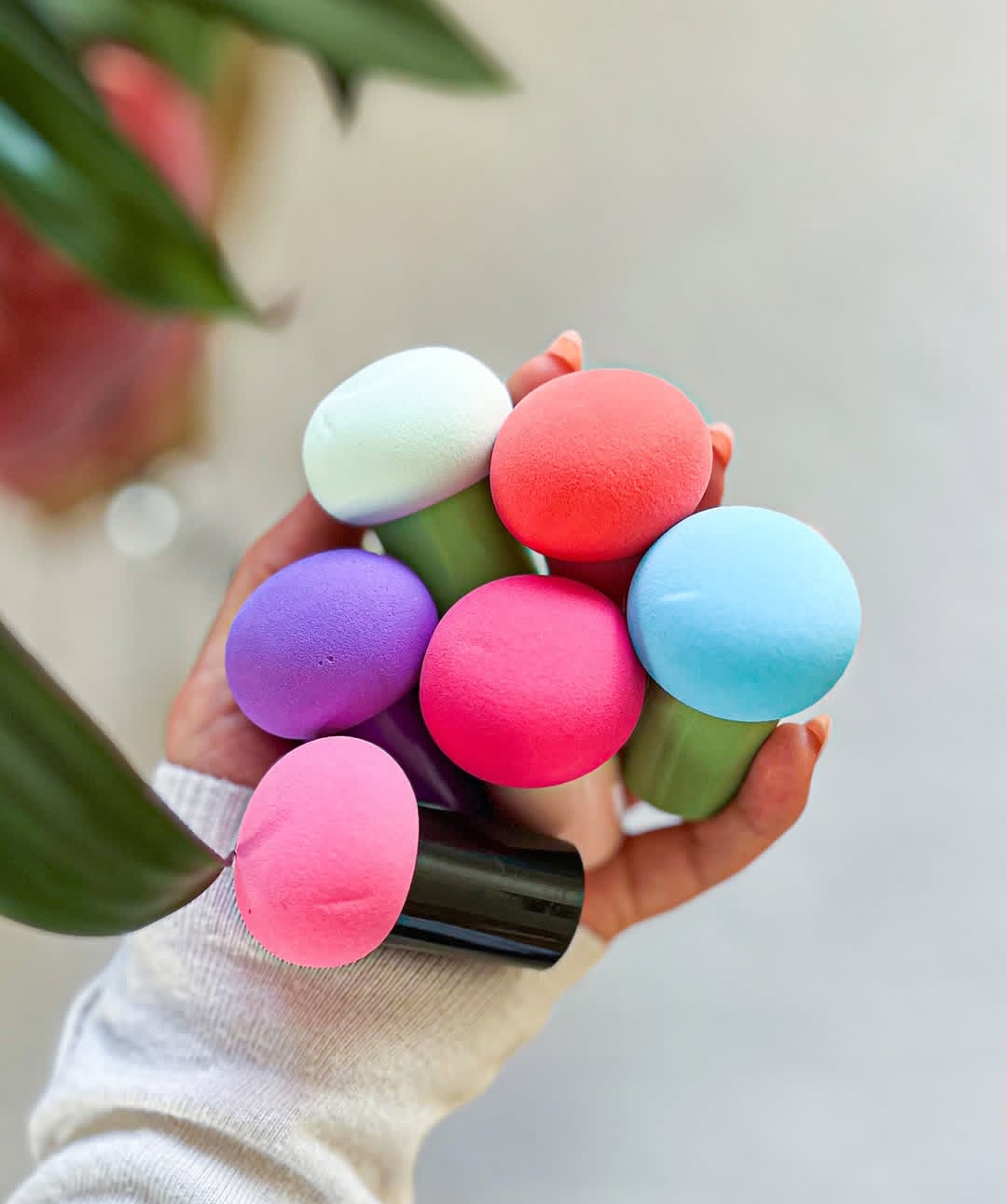 پد قارچی (ابزار حرفه‌ای برای آرایش بی‌نقص)