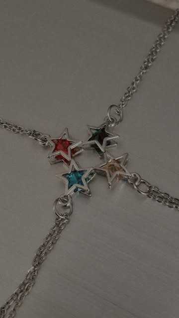 گردنبند ستاره⭐️🌈