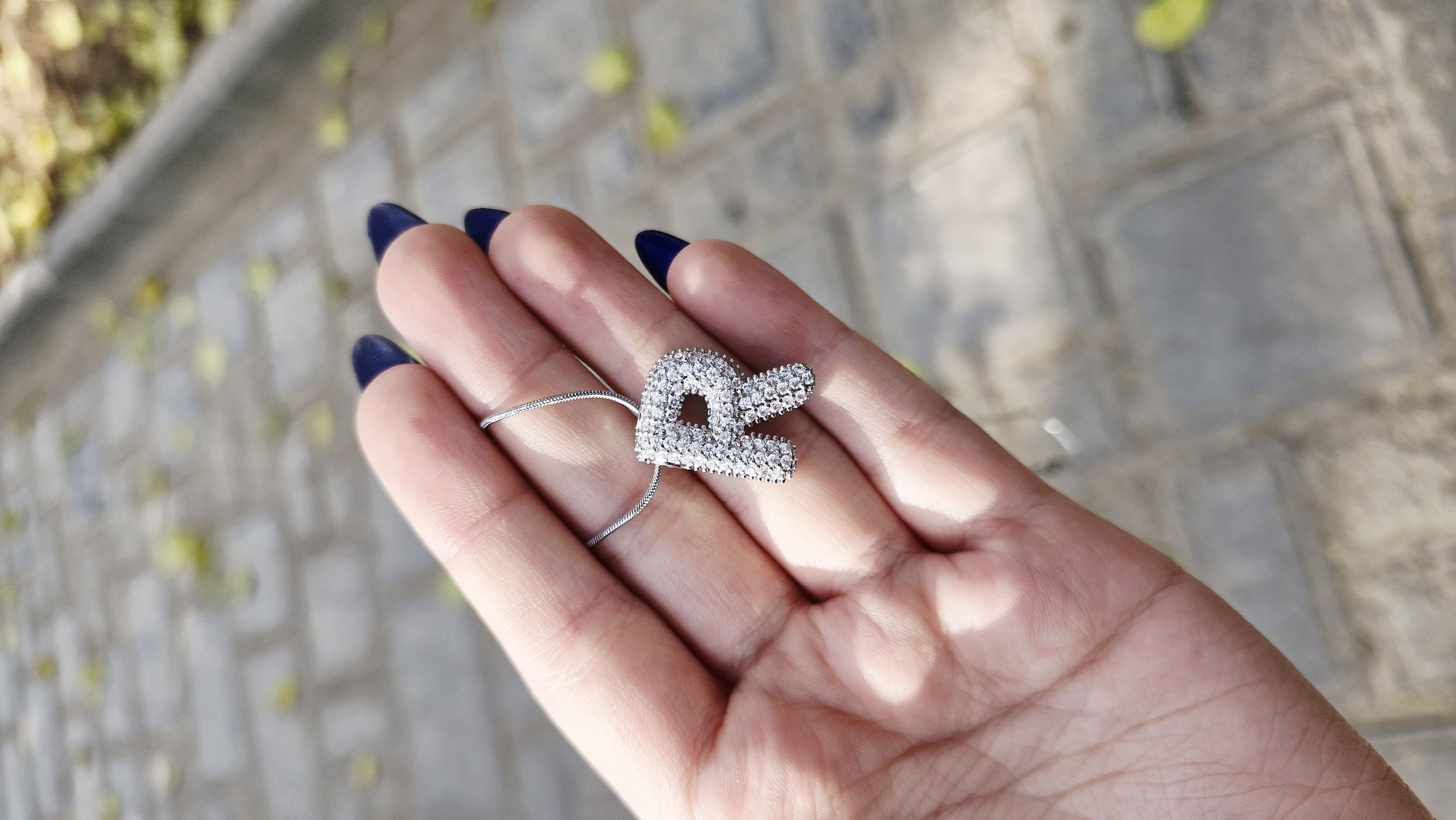 گردنبد حروف پفکی ( گردنبند ربکا ) ✨️
