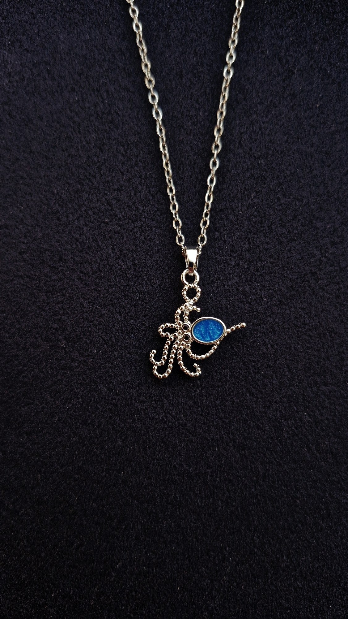 گردنبند هشت پا آبی 🐙💙