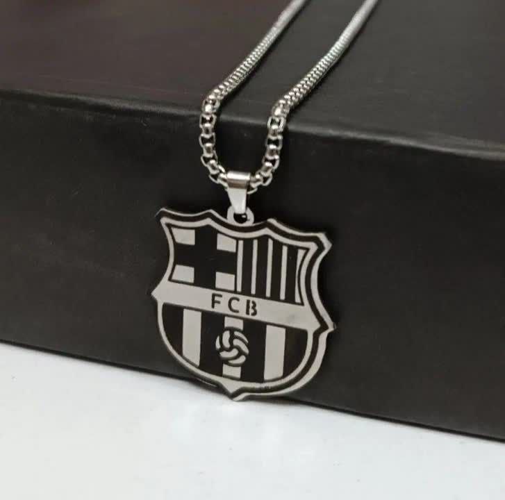 گردنبند تیم بارسلونا ⚽️❤️‍🔥