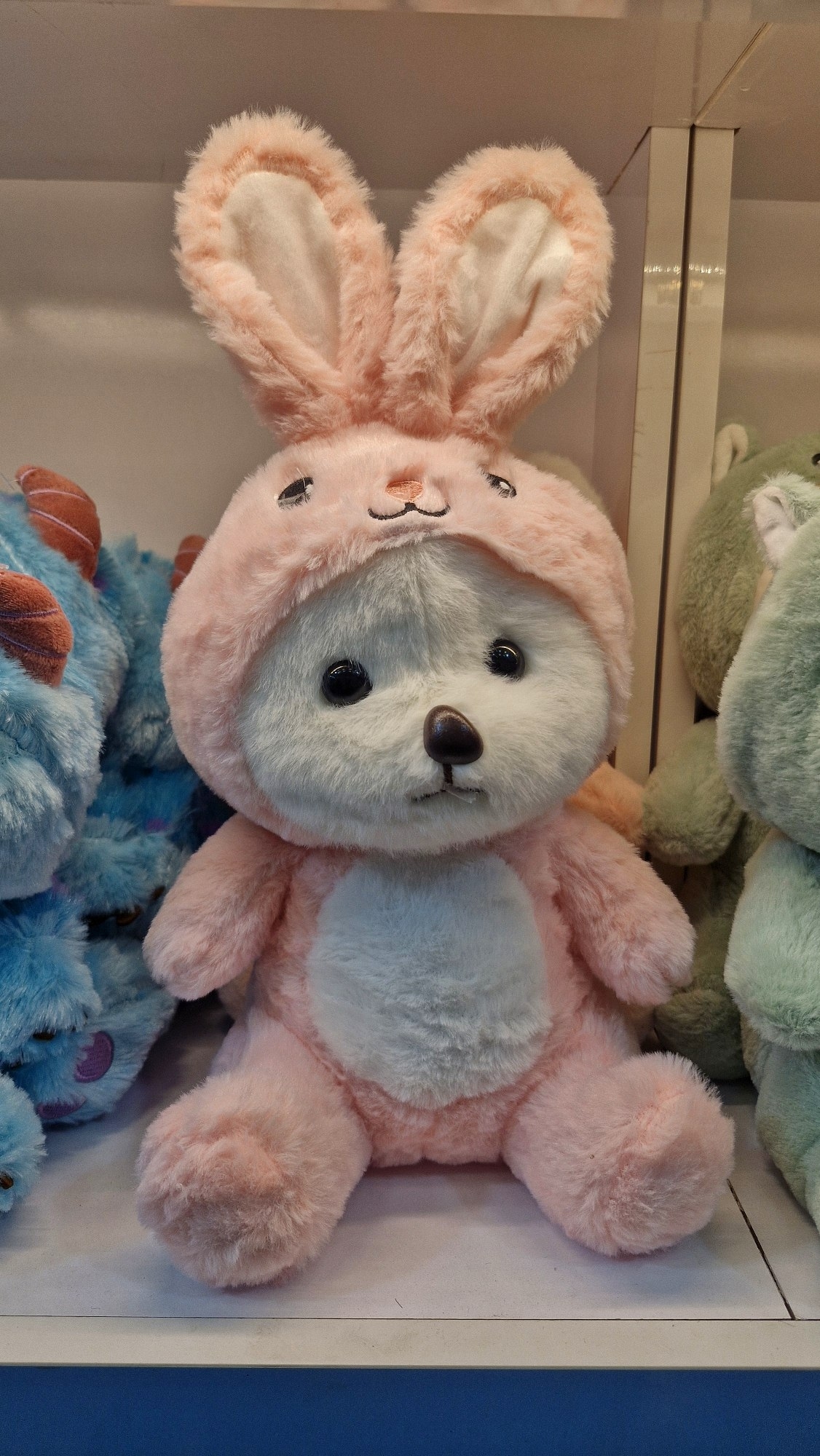 عروسک خرس با لباس خرگوشیی🐰🧸🩷