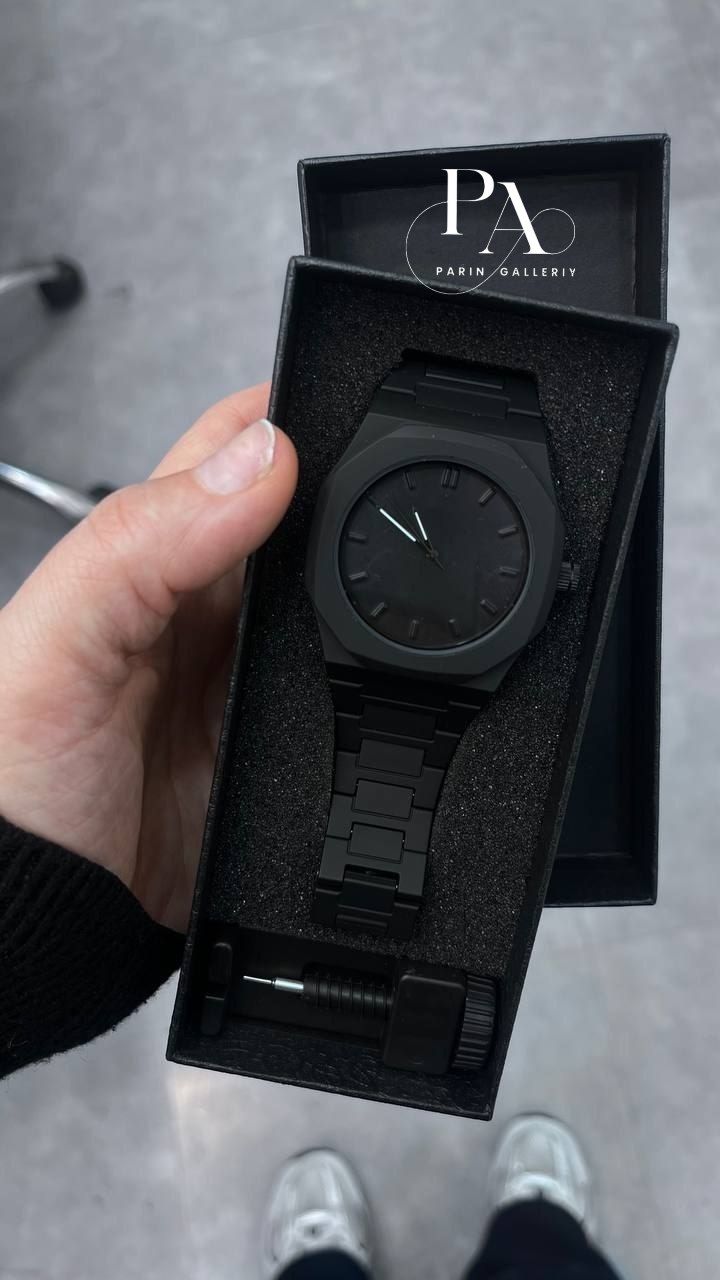 ساعت فول بلک 🖤⌚️