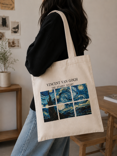 توت بگ پارچه ای 👜🌊🐈⬛