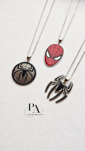ست گردنبند اسپایدر من 🕷❤️🔥🕸