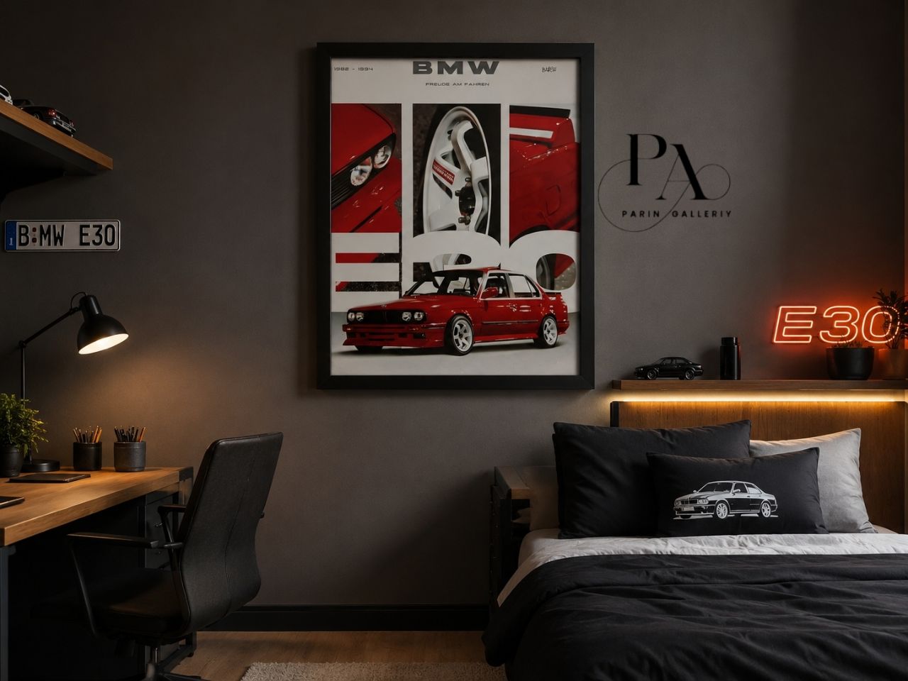 تابلو طرح بی ام و 🏎❤️