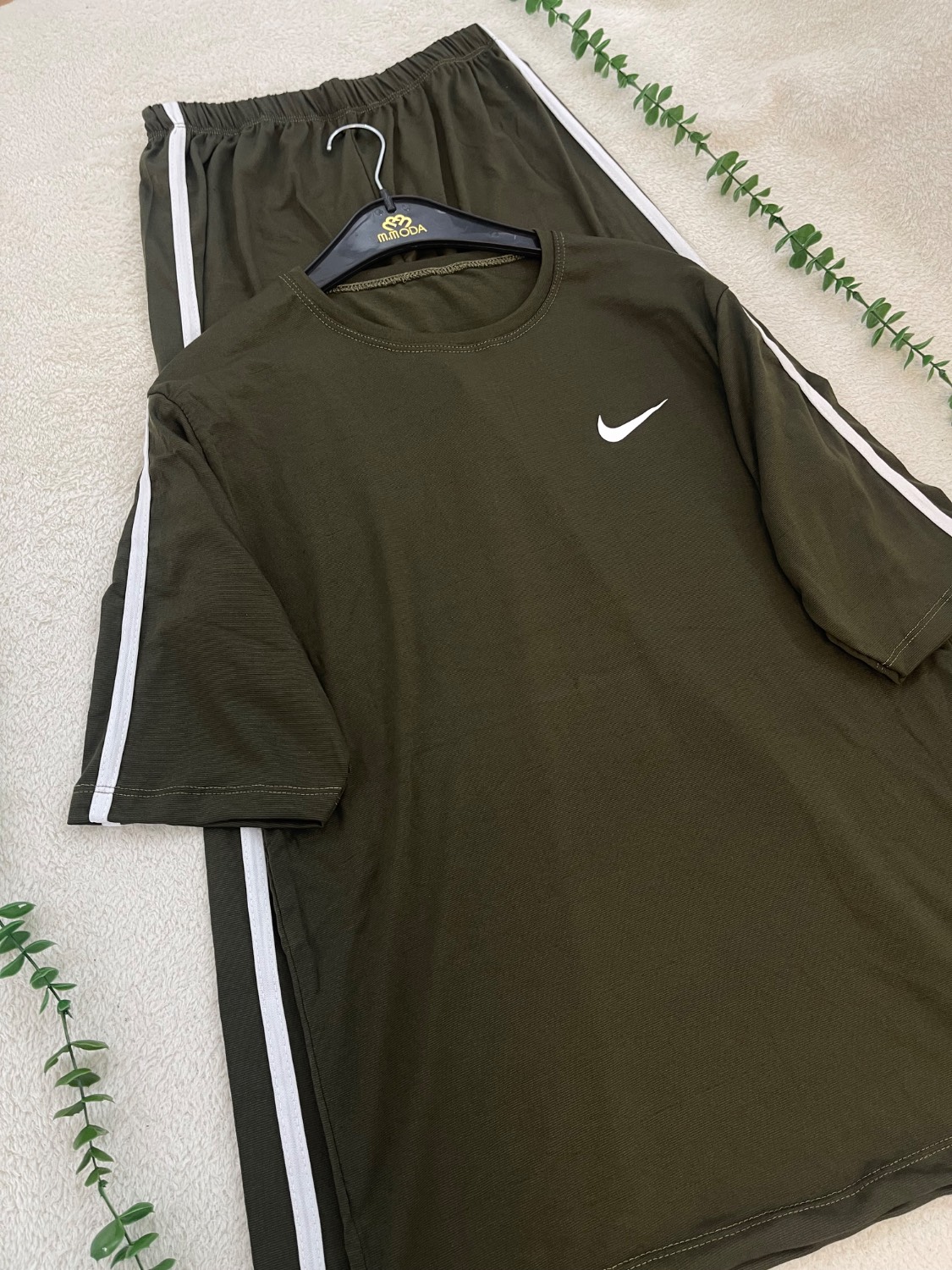 ست تیشرت شلوار نایک NIKE جنس سوپر اسپان فول کش فری سایز