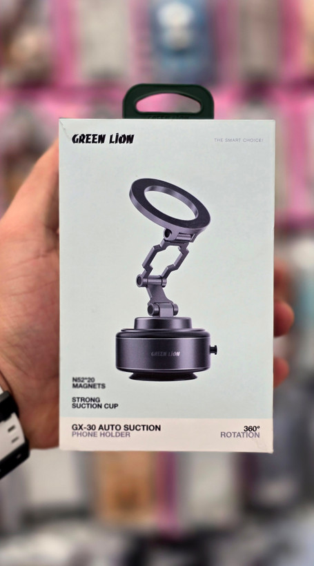 نمای اصلی محصول و طراحی کلی هولدر وکیومی گرین لاین مدل GX-30 AUTO SUCTION | گجت و لوازم الکترونیکی | خرید آنلاین