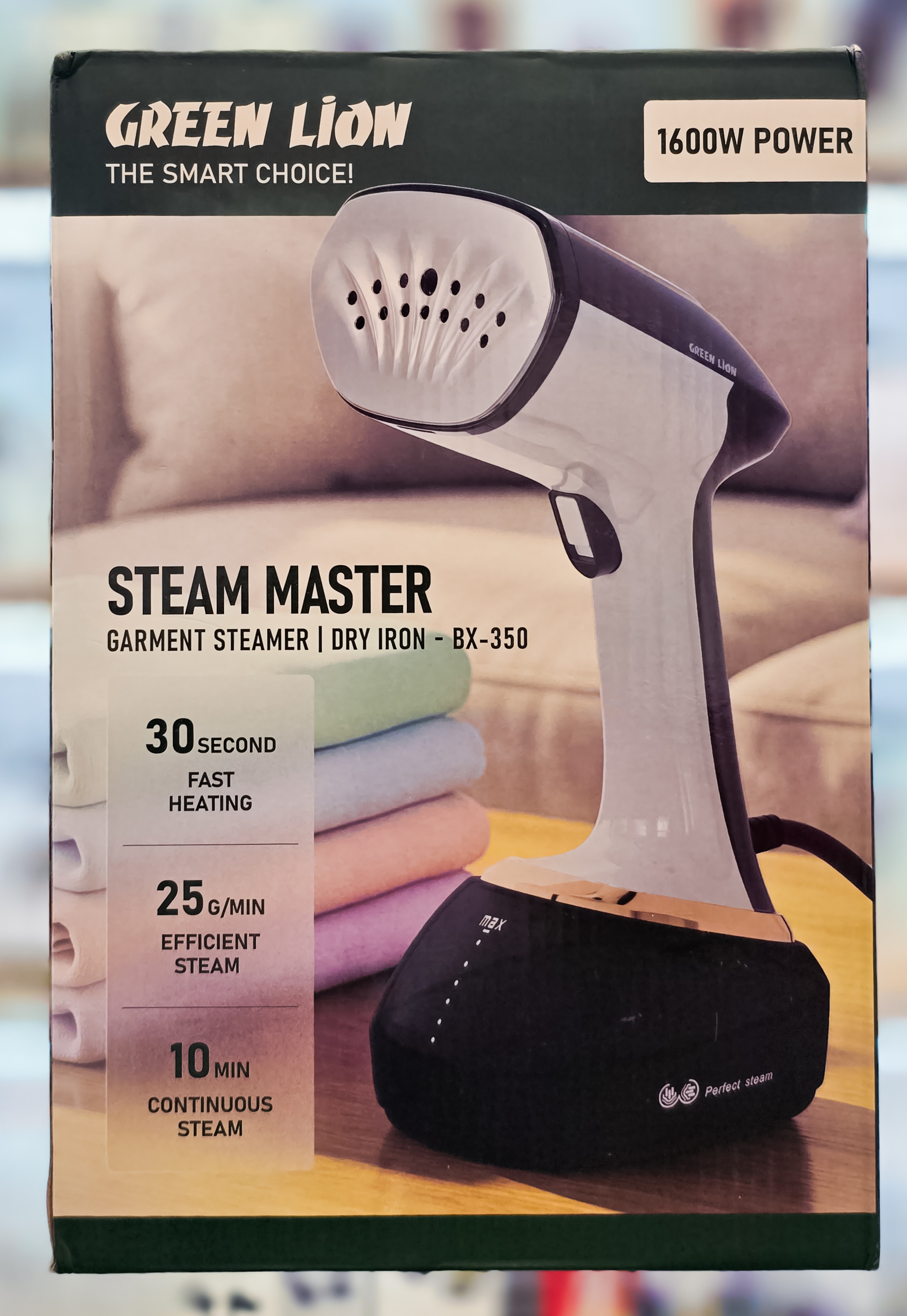 نمای پشت و بخشهای قابل مشاهده محصول اتو بخار گرین لاین مدل STEAM MASTER | گجت و لوازم الکترونیکی | خرید آنلاین