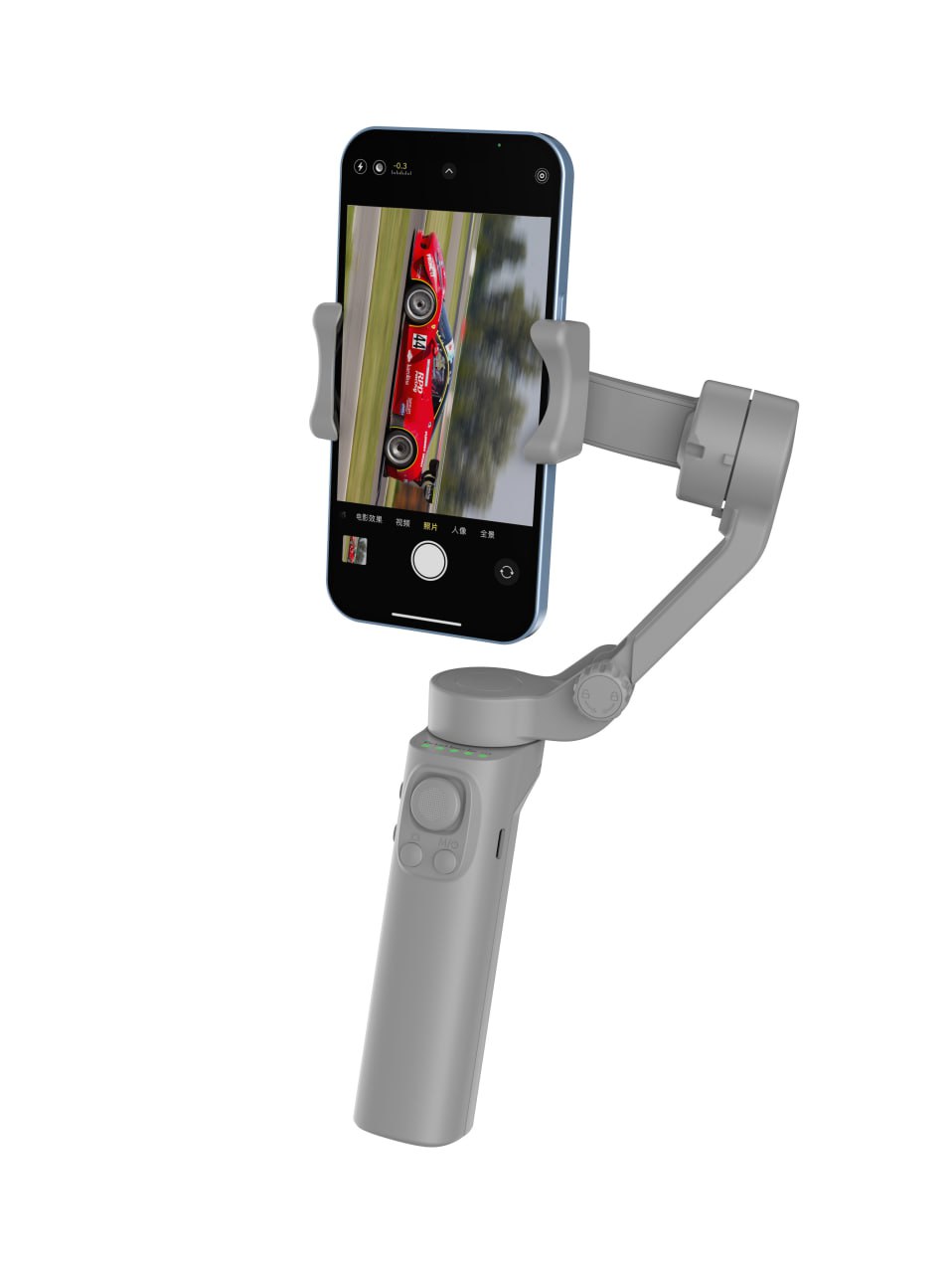 نمای جانبی و ابعاد ظاهری محصول گیمبال و استبلایزر پرودو PORODO 3-AXIS GIMBAL STABILIZER P5 PD-3AXGMP5 | گجت و لوازم الکترونیکی | خرید آنلاین