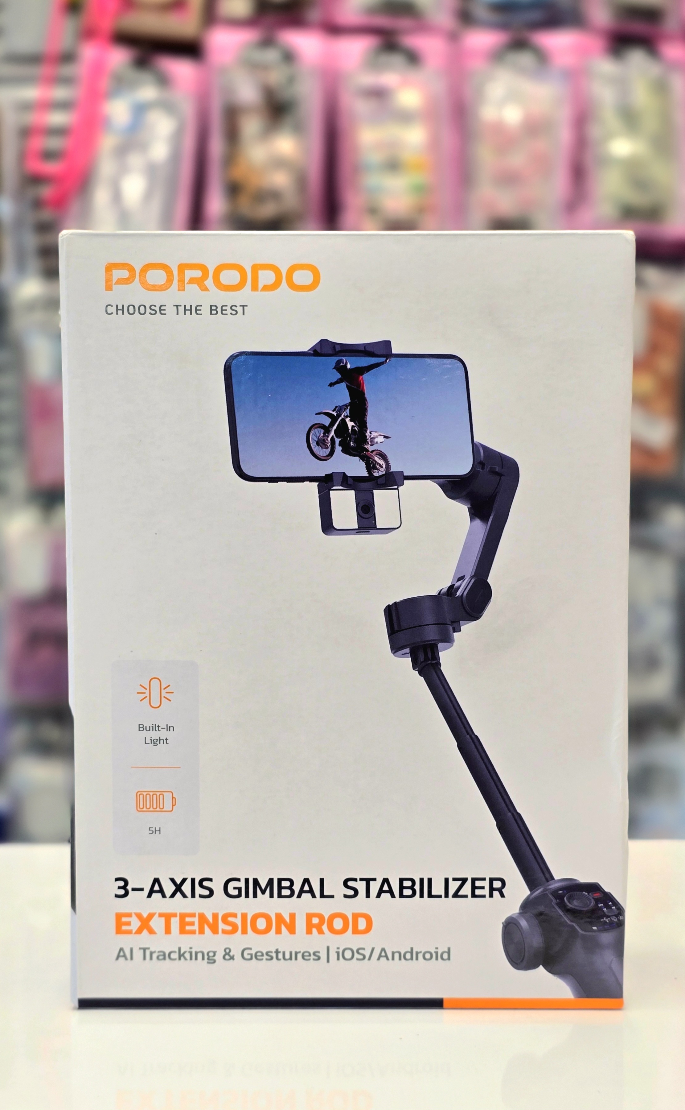 نمای اصلی محصول و طراحی کلی 3-Axis GIMBAL STABILIZER پرودو | گجت و لوازم الکترونیکی | خرید آنلاین