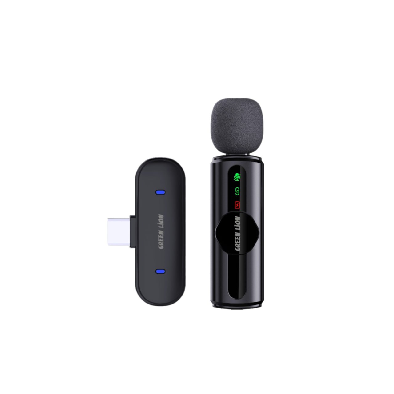 نمای اصلی محصول و طراحی کلی میکروفون یقه ای بی سیم تک کاربره گرین لاین مدل GM 75X | گجت و لوازم الکترونیکی | خرید آنلاین