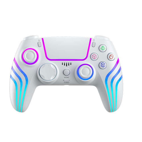 نمای اصلی محصول و طراحی کلی دسته بازی بیسیم Porodo برای PS4 Porodo Gaming PS4 Wireless Controller مدل PDXG628 | گجت و لوازم الکترونیکی | خرید آنلاین
