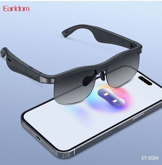 نمای اصلی محصول و طراحی کلی عینک آفتابی هوشمند Earldom SG04 با مکالمه HD، پخش موسیقی و شارژ مغناطیسی | شارژر و لوازم شارژ | خرید آنلاین