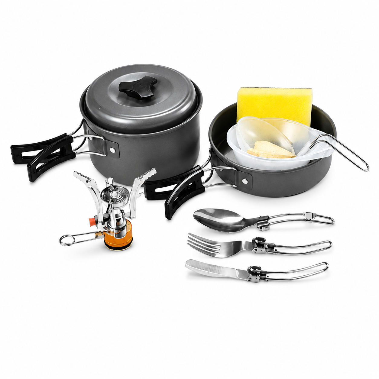 جزئیات طراحی و کیفیت ساخت محصول ظروف کمپینگ 10در1 گرین Green 10IN1 Camping Cookware | گجت و لوازم الکترونیکی | خرید آنلاین