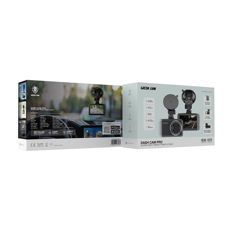 جزئیات طراحی و کیفیت ساخت محصول دوربین ثبت وقایع گرین لاین مدل GNDACAM14PBK | گجت و لوازم الکترونیکی | خرید آنلاین