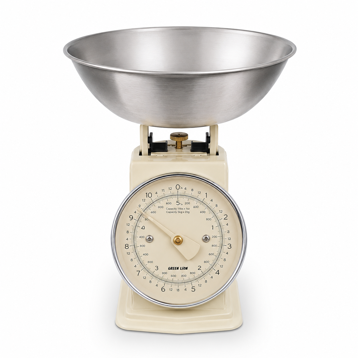 نمای اصلی محصول و طراحی کلی ترازوی آشپزخانه عقربهای گرین لاین مدل GNVNKSCA vintage kitchen scale | گجت و لوازم الکترونیکی | خرید آنلاین
