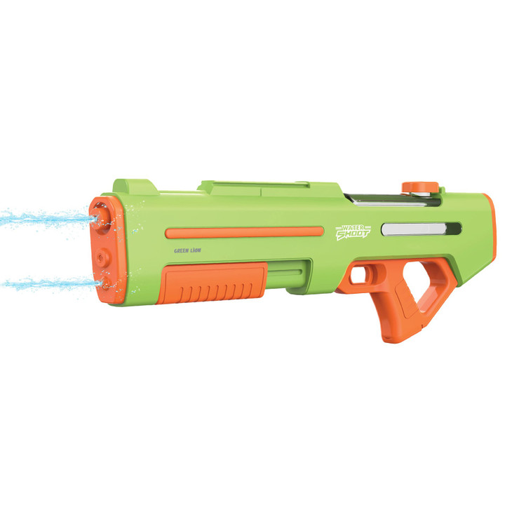 جزئیات طراحی و کیفیت ساخت محصول تفنگ آبپاش شارژی دو نازل گرین لاین مدل GN65 | Green Lion GN65 Dual Nozzle Water Gun | شارژر و لوازم شارژ | خرید آنلاین