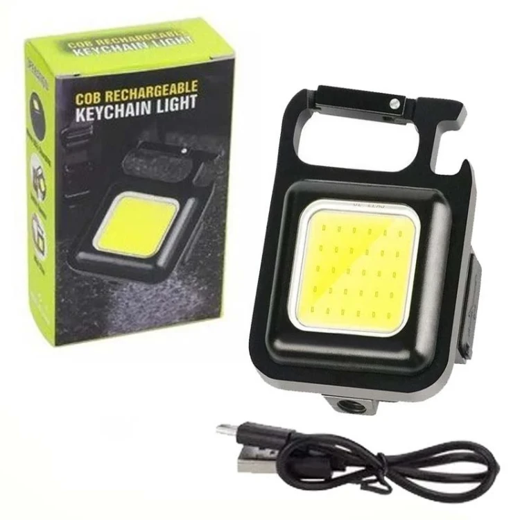 نمای اصلی چراغ قوه شارژی چندکاره سی او بی مدل Magnetic Light Magnetic Light COB FlashLight