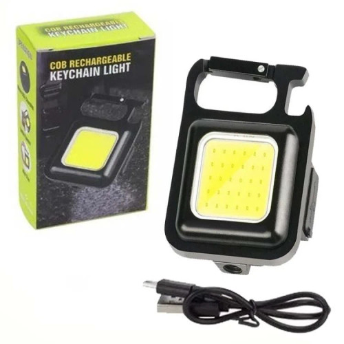 نمای اصلی چراغ قوه شارژی چندکاره سی او بی مدل Magnetic Light Magnetic Light COB FlashLight