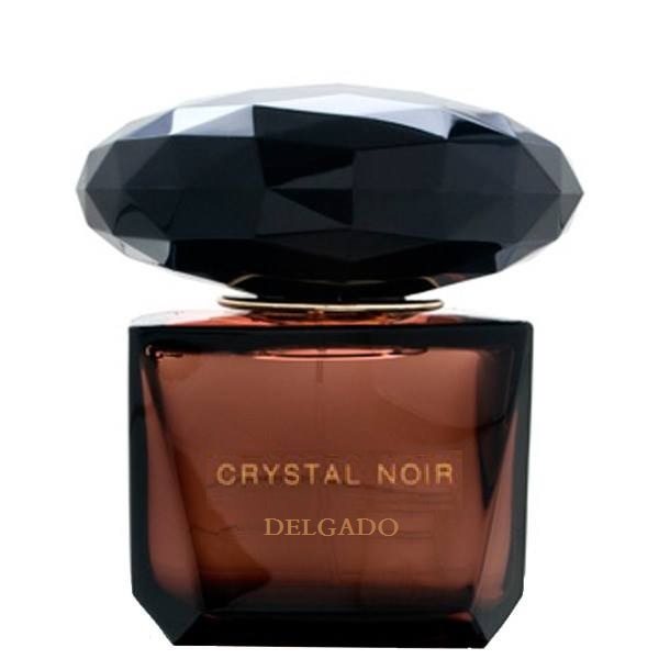 مشخصات ظاهری و نوع کالا در نمای اصلی عطر جیبی زنانه دلگادو مدل Crystal Noir حجم 25 میلیلیتر