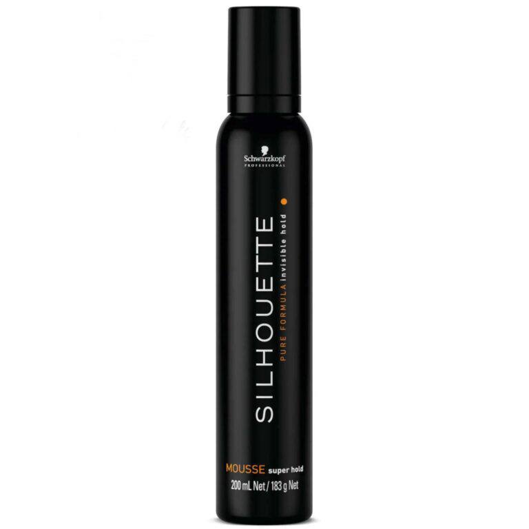 نمای نزدیک برای بررسی مدل و فرم محصول موس حالتدهنده فوقالعاده محکم Silhouette شوارتزکوف | مدل Mousse Super Hold