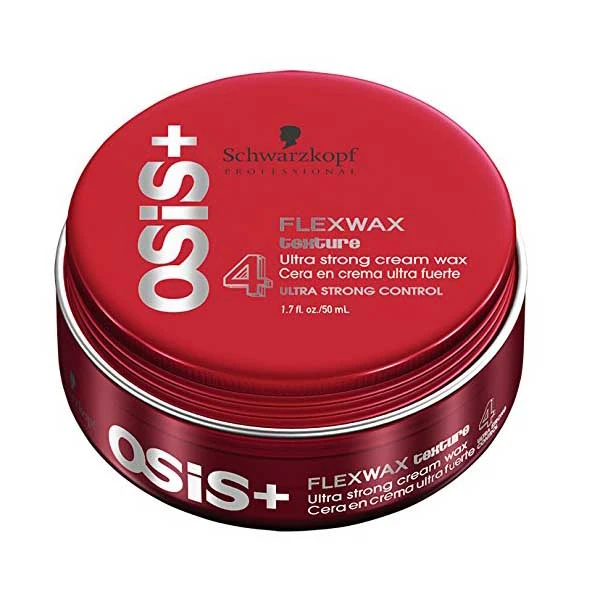 جزئیات طراحی و ویژگی‌های قابل مشاهده واکس موی فوق العاده قوی Osis+ Flexwax شوآرتزکف پروفشنال 50 میلی‌لیتر