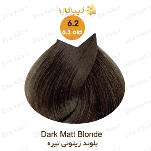 جزئیات طراحی و ویژگیهای قابل مشاهده رنگ موی آرتین 6.2 بلوند زیتونی تیره