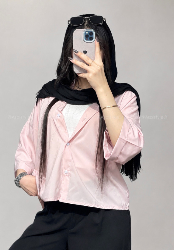 نمای اصلی و طراحی کلی شومیز باکسی بیسیک رنگی کد ۱۱۳۴
