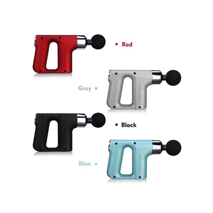 ماساژور تفنگی مدل fascial gun، نحوه استفاده و کاربرد آسان محصول