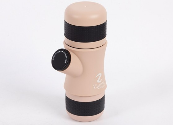 اسپرسو ساز مسافرتی ZIGMA-55R اصل، جزئیات طراحی و ساخت باکیفیت در نمای نزدیک