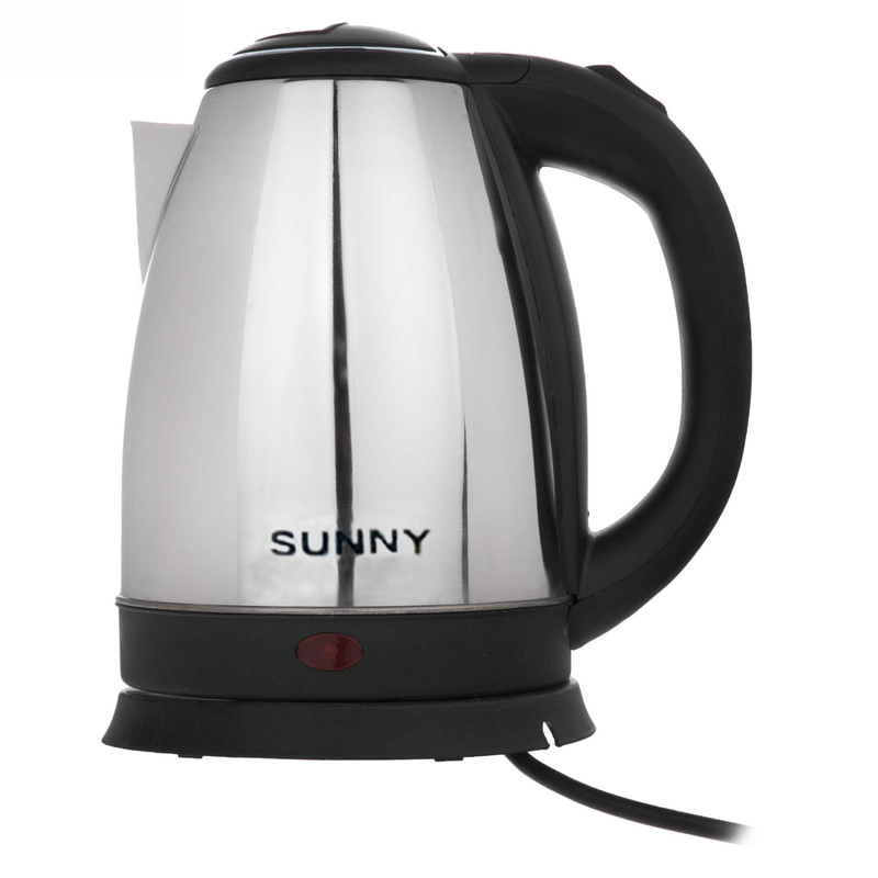 خرید کتری برقی استیل SUNNY سایز با نمای کلی محصول و کیفیت ساخت مطلوب