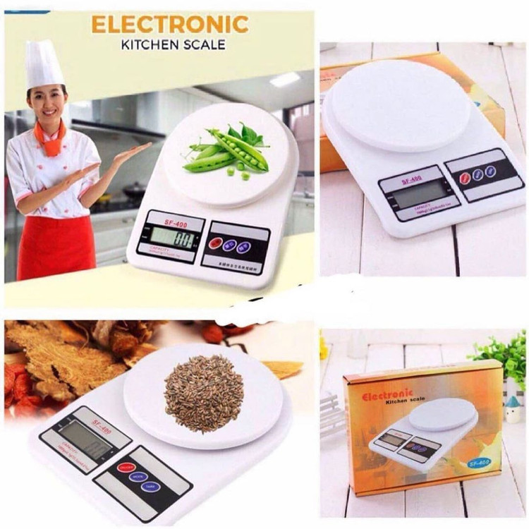 ترازو دیجیتال آشپزخانه مدل SF-400 با جنس مرغوب و کیفیت دوخت و مونتاژ بالا