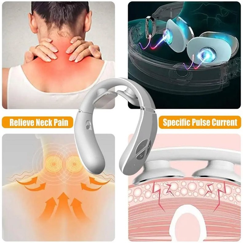 ماساژور دور گردن مدل J001-2C، جزئیات طراحی و ساخت باکیفیت در نمای نزدیک