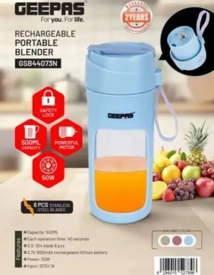 مخلوط کن جی پاس GSB44073N، نحوه استفاده و کاربرد آسان محصول