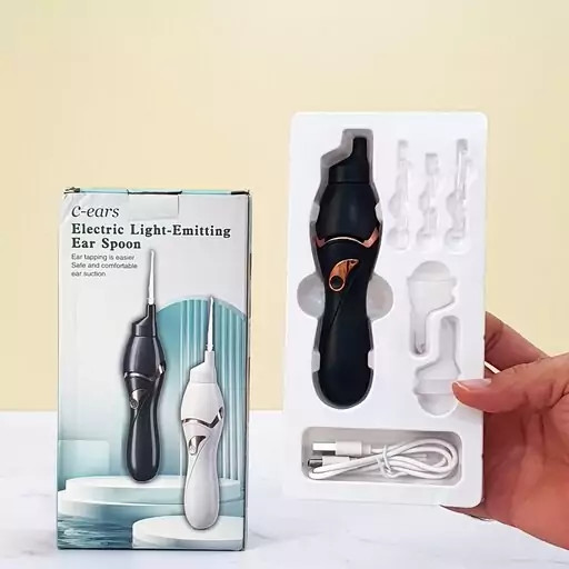 گوش پاک کن الکتریکی: C-ears:، نحوه استفاده و کاربرد آسان محصول