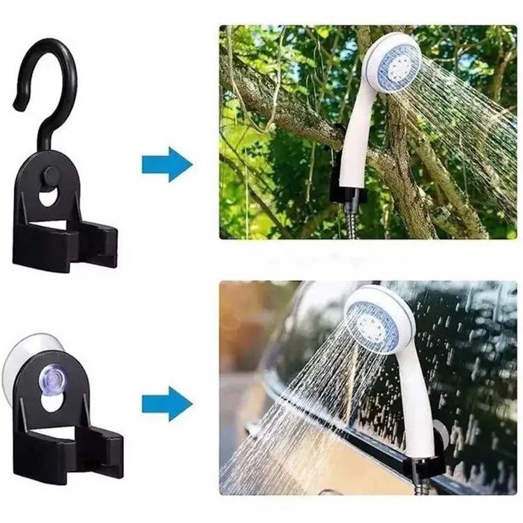 دوش شارژی قابلحمل Portable Outdoor، نمای بستهبندی و ارسال مطمئن محصول