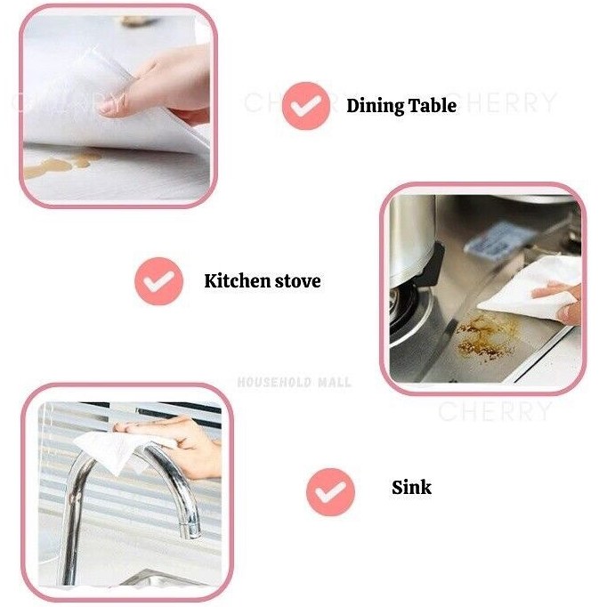 دستمال مرطوب Kitchen Wipes، جزئیات طراحی و ساخت باکیفیت در نمای نزدیک