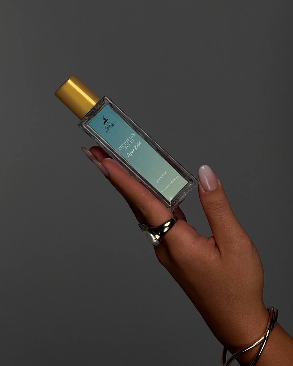 بسته‌بندی و طراحی ظرف عطر ویکتوریا سکرت آکوا کیس