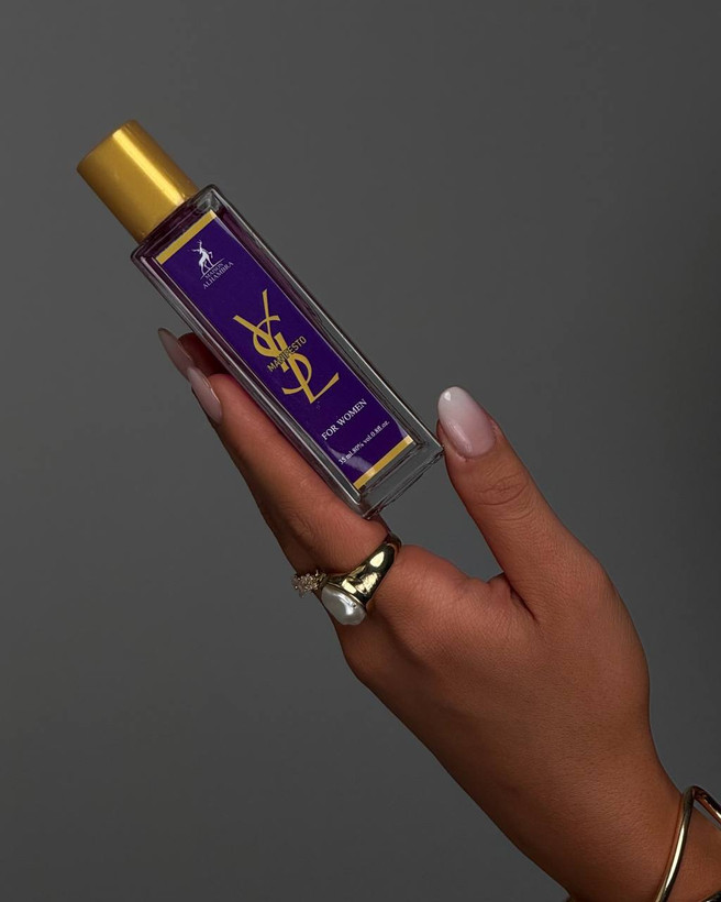 بستهبندی و طراحی ظرف عطر منیفستو