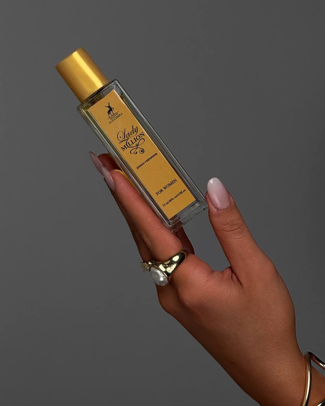 بستهبندی و طراحی ظرف عطر لیدی میلیون