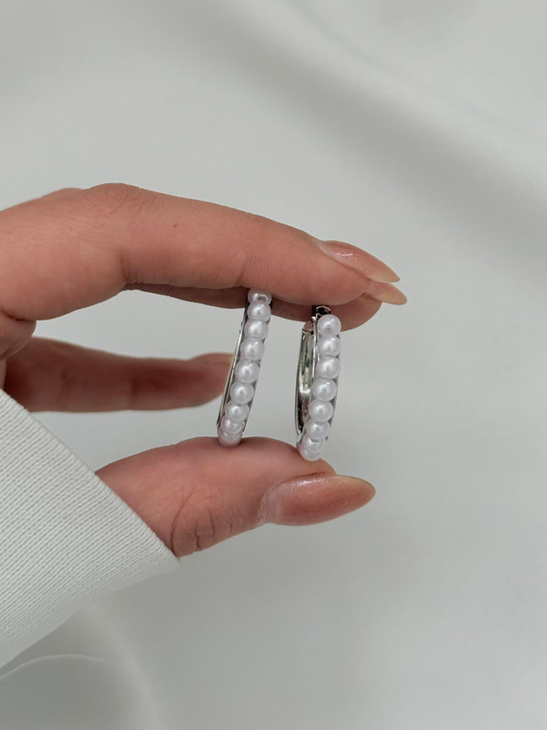 طراحی مدرن و بستهبندی اصلی گوشواره تکی مینیمال ۱۱۰۳۷ طرح شیک و ضد حساسیت در نمای کامل