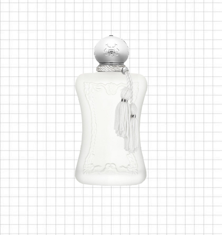 نمای قدی عطر دی مارلی والایا Parfums de Marly valaya رایحه ماندگار و شیک با تمرکز بر طرح و رنگ محصول