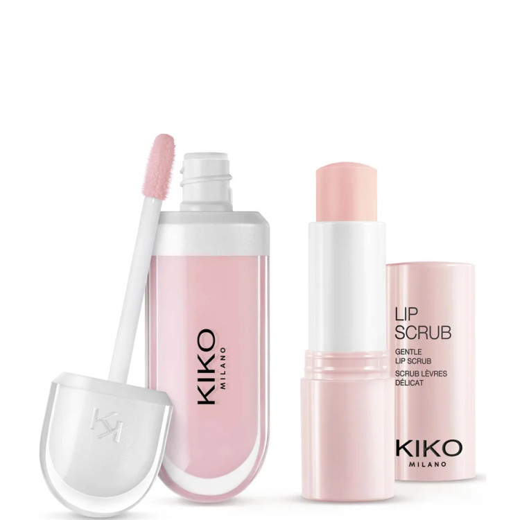 بافت و جنس پک لب کیکو (perfect lips caring set kiko) 🎀 کیفیت بالا و طراحی شیک در نمای نزدیک و کیفیت ساخت