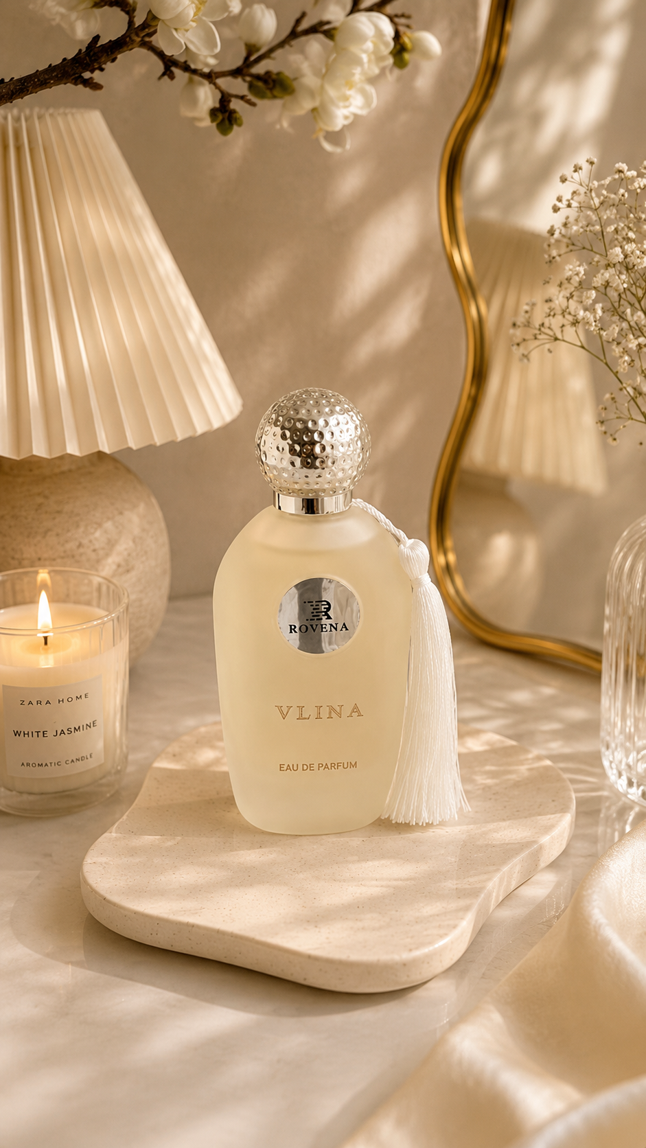 نمای قدی عطر ادکلن پارفوم د مارلی والایا (روونا) Parfums de Marly Valaya (Vlina Rovena) حجم 100 میل (شرکتی) رایحه ماندگار و شیک با تمرکز بر طرح و رنگ محصول