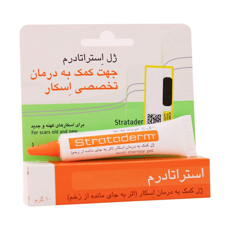جزئیات دقیق و متریال ژل استراتادرم استرات فارما کیفیت و اصالت تضمینی در نمای ماکرو