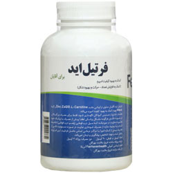 تصویر کپسول فرتیل اید بهبود باروری مردان فیرهون هلث کیفیت و اصالت تضمینی با نورپردازی حرفهای و نمای واضح محصول