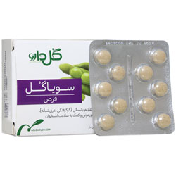 بسته‌بندی اورجینال قرص سویاگل گل دارو کیفیت و اصالت تضمینی همراه با مشخصات محصول