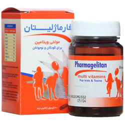 بستهبندی اورجینال فارماژلیتان کودکان و نوجوانان دانا کیفیت و اصالت تضمینی همراه با مشخصات محصول