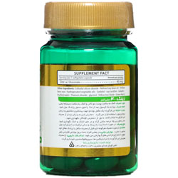 نمای پشت و جزئیات طراحی زینک 40 میلی گرم دانا فارما کیفیت و اصالت تضمینی با کیفیت بالا